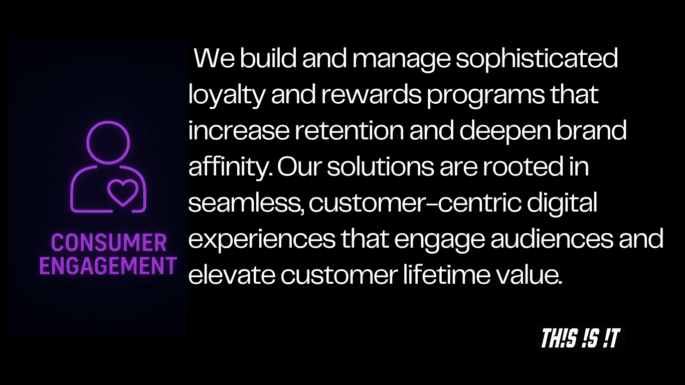 CONSUMER ENGAGEMENT